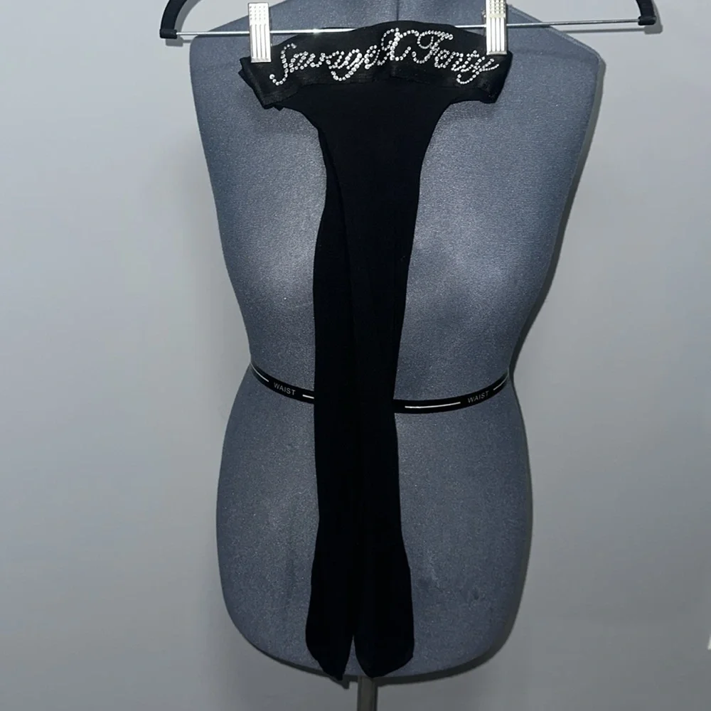 **LIKE NEW** SAVAGE X FENTY BLACK SHEER SET - Picture 4 of 4